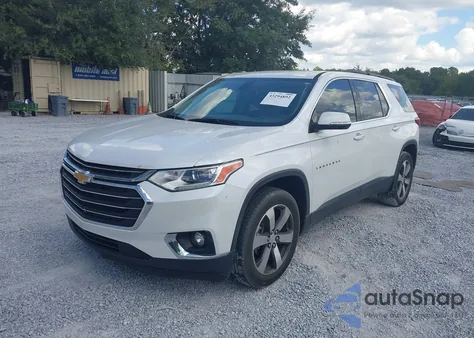 2019 Chevrolet Traverse 3Lt из США, поврежденный, VIN 1GNERHKW9KJ172656